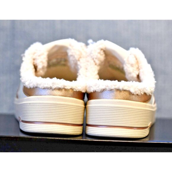 New! Size: 7 Women Skechers Hiland Warmed Up Comfort Mules Memory Foam Fur/Lined - Picture 10 of 12